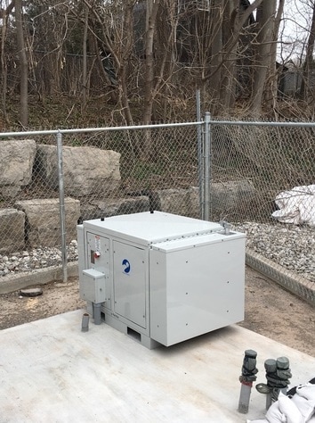 Polar Power generator at Burlington DC Microgrid project